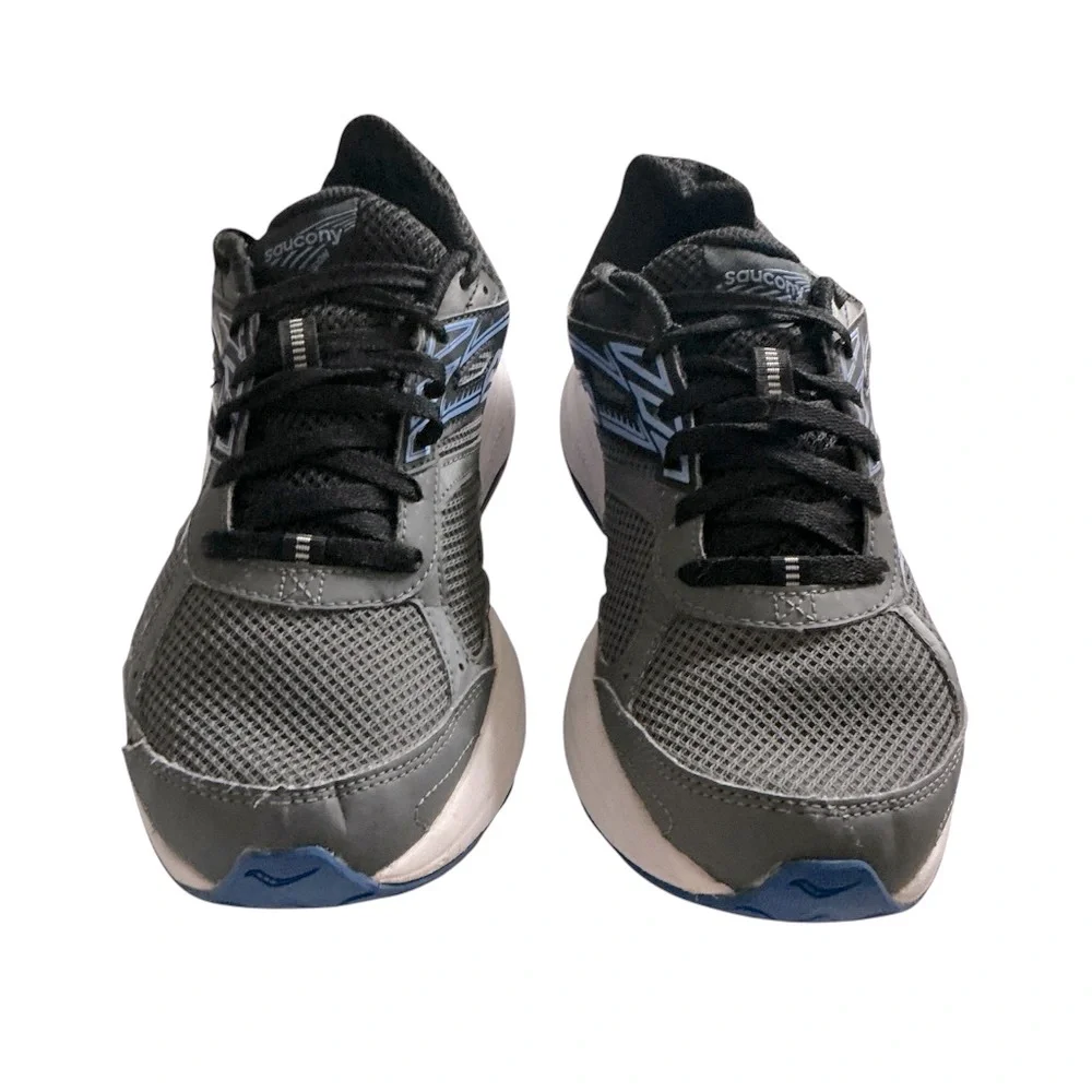 Saucony Cohesion 14 Black and Blue‎ Running Shoes size 9